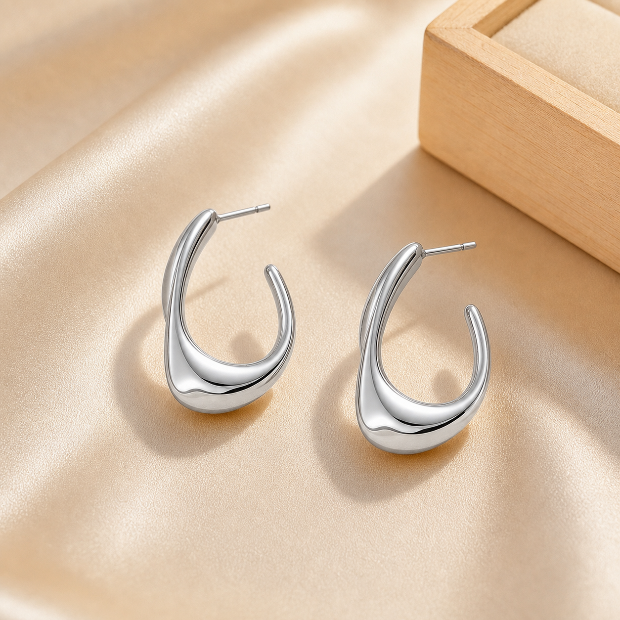 Boucle d'oreille géométrie